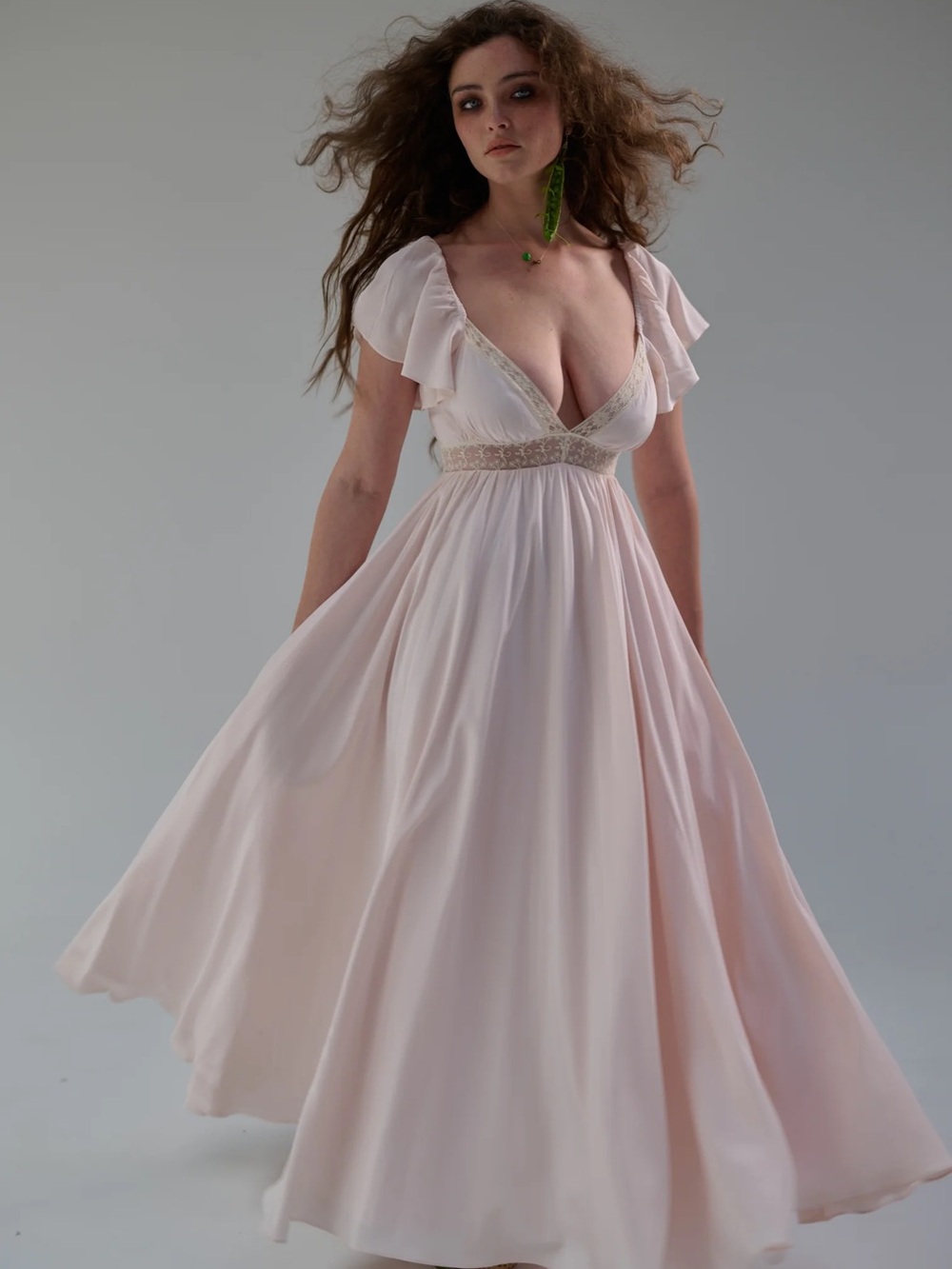 Selkie En Pointe Silk Venus Slip - Picture 4 of 6